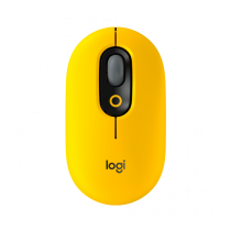 Mouse sem Fio Logitech POP - Amarelo Blast